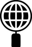 Globe planet earth icon symbol vector image. Illustration of the world global vector design. EPS 10