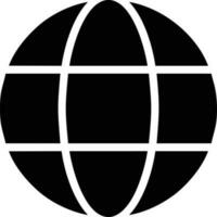 Globe planet earth icon symbol vector image. Illustration of the world global vector design. EPS 10