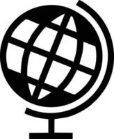 Globe planet earth icon symbol vector image. Illustration of the world global vector design. EPS 10