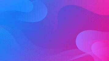 Abstract Gradient Purple Blue liquid Wave Background vector