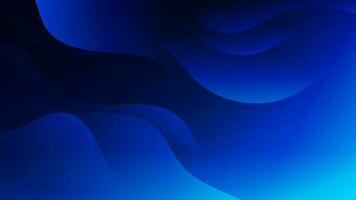 Abstract Gradient Blue liquid Wave Background vector