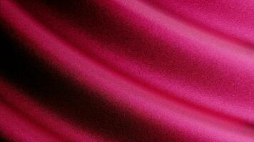 3d Fabric Satin in colour Magenta, 3d rendering video