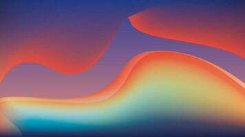 Dark Tunnel  Wave Gradient Background vector