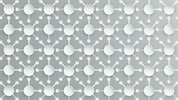 Simple Circle Round Shape Grid Pattern vector