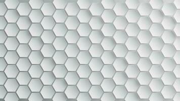 White Honeycomb Hexagonal Pattern Background vector