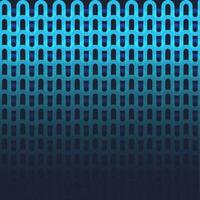 Abstract Seamless Wavy Pattern Background In Blue Color. vector