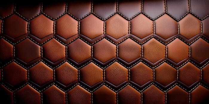 Leather texture background. Created photo