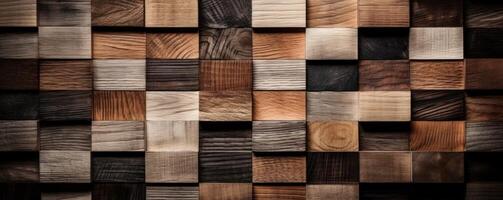 de madera textura fondo, resumen marrón madera modelo. generativo ai foto