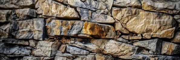 Abstract stone texture background. Created photo