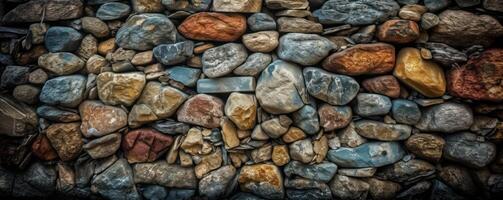Abstract stone texture background. Created photo