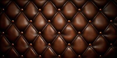 Leather texture background. Created photo