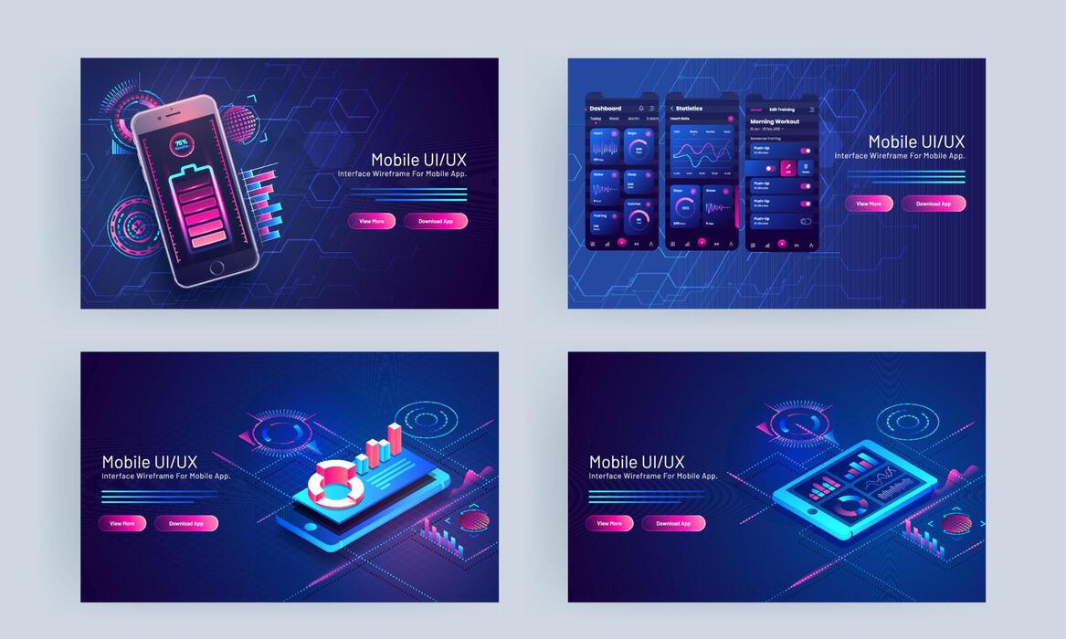 Ui Ux Background Vector Art, Icons, and Graphics for Free Download