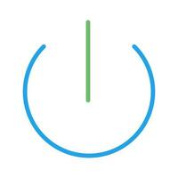 Shutdown Vector Icon