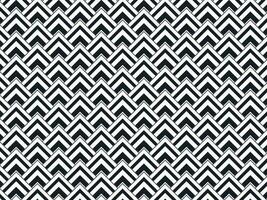 Repeating Geometric Triangle Pattern Background In Black And White Color. vector