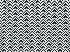 Repeating Geometric Triangle Pattern Background In Black And White Color. vector