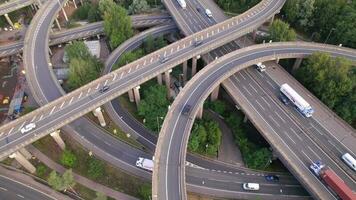 veicoli guida navigazione un' spaghetti scambio strada sistema video