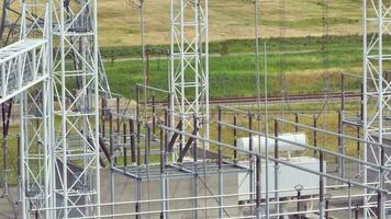 Electrical Substation and High Voltage Primary Power Distribution Facility video