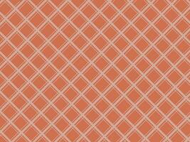 Abstract Grid Pattern Background In Orange And White Color. vector