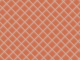 Abstract Grid Pattern Background In Orange And White Color. vector