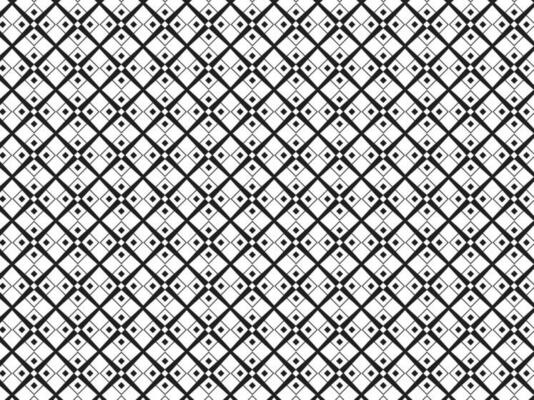 Seamless Criss Cross Pattern Background In Black And White Color.