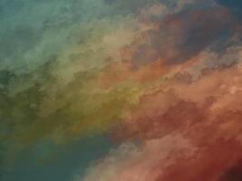 Abstract cloud background colorful photo