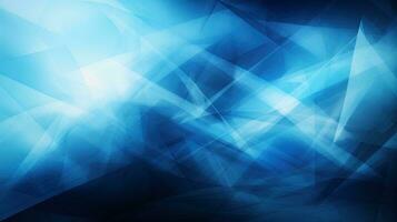 Abstract blue polygonal background. Futuristic technology style photo