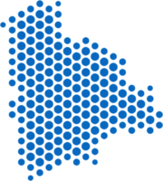 circulo forma de bolivia mapa. png