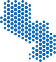 circle shape of paraguay map. png