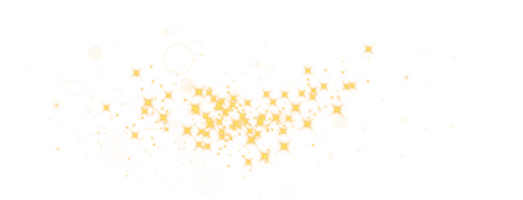 Golden glitter wave abstract illustration. Golden star dust trail sparkling particles isolated. Magic concept. PNG. png