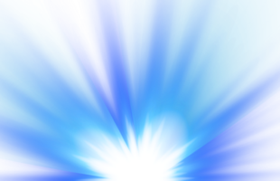 blu raggiante luci effetti isolato. solare bagliore con travi e riflettore. splendore effetto. starburst con brilla. png. png