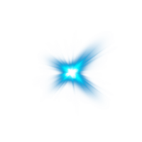 Blue glowing lights effects isolated. Solar flare with beams and spotlight. Glow effect. Starburst with sparkles. PNG. png