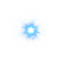 Blue glowing lights effects isolated. Solar flare with beams and spotlight. Glow effect. Starburst with sparkles. PNG. png