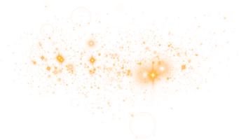 Golden glitter wave abstract illustration. Golden star dust trail sparkling particles isolated. Magic concept. PNG. png