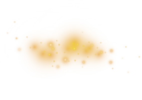 golden funkeln Welle abstrakt Illustration. golden Star Staub Weg funkelnd Partikel isoliert. Magie Konzept. png. png