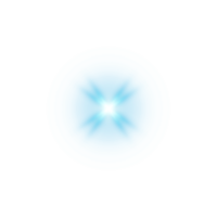 Blue glowing lights effects isolated. Solar flare with beams and spotlight. Glow effect. Starburst with sparkles. PNG. png