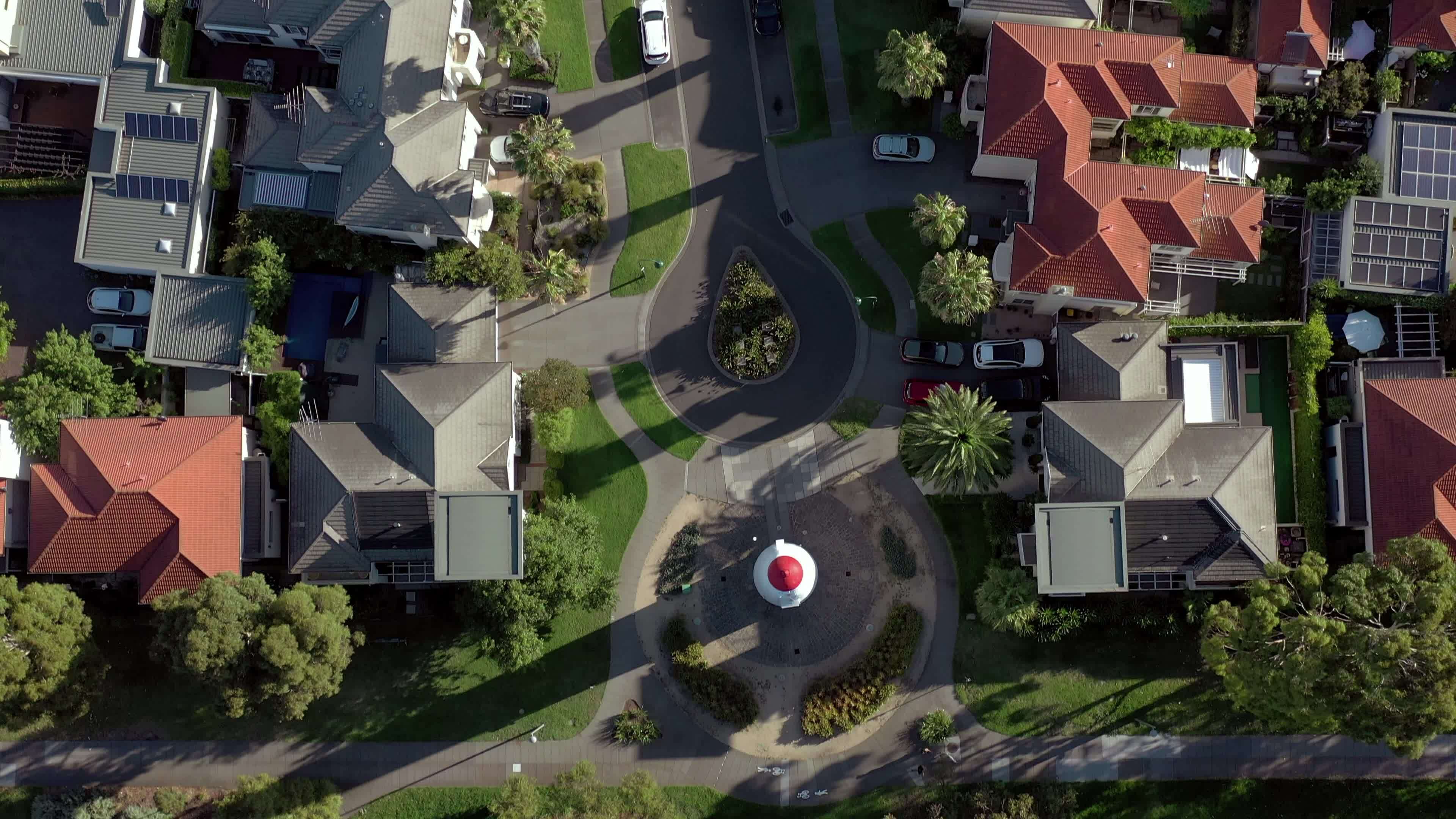 Port Melbourne an Affluent Seaside Suburb in Australia with Lighthouse Beacons 23449738 Stock