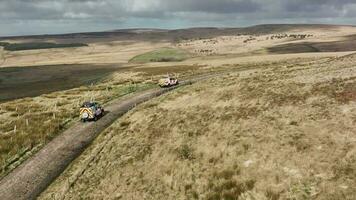 Mountain Rescue Emergency Services Travelling to Reach an Emergency Situation video