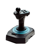 Gaming joystick on transparent background, created with png