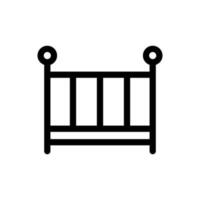 Fence icon vector. paling illustration sign. fencing symbol. hedge logo. vector