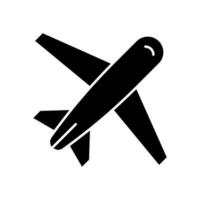 avión icono vector colocar. aviación ilustración firmar recopilación. viaje símbolo. aeronave logo.