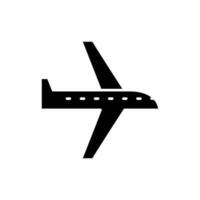 avión icono vector colocar. aviación ilustración firmar recopilación. viaje símbolo. aeronave logo.