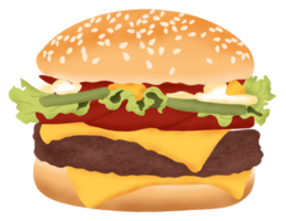 burger with corned beef png