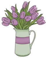 tulipán flor ilustración png