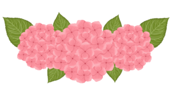 Pink flower bouquet png