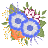 illustration de bouquet de fleurs png