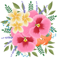 illustrazione del mazzo di fiori png