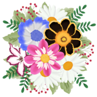 illustrazione del mazzo di fiori png