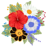 ilustração de buquê de flores png