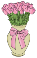 tulipano fiore illustrazione png