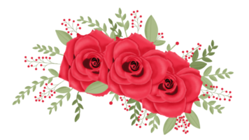 rozen boeket bloemen png